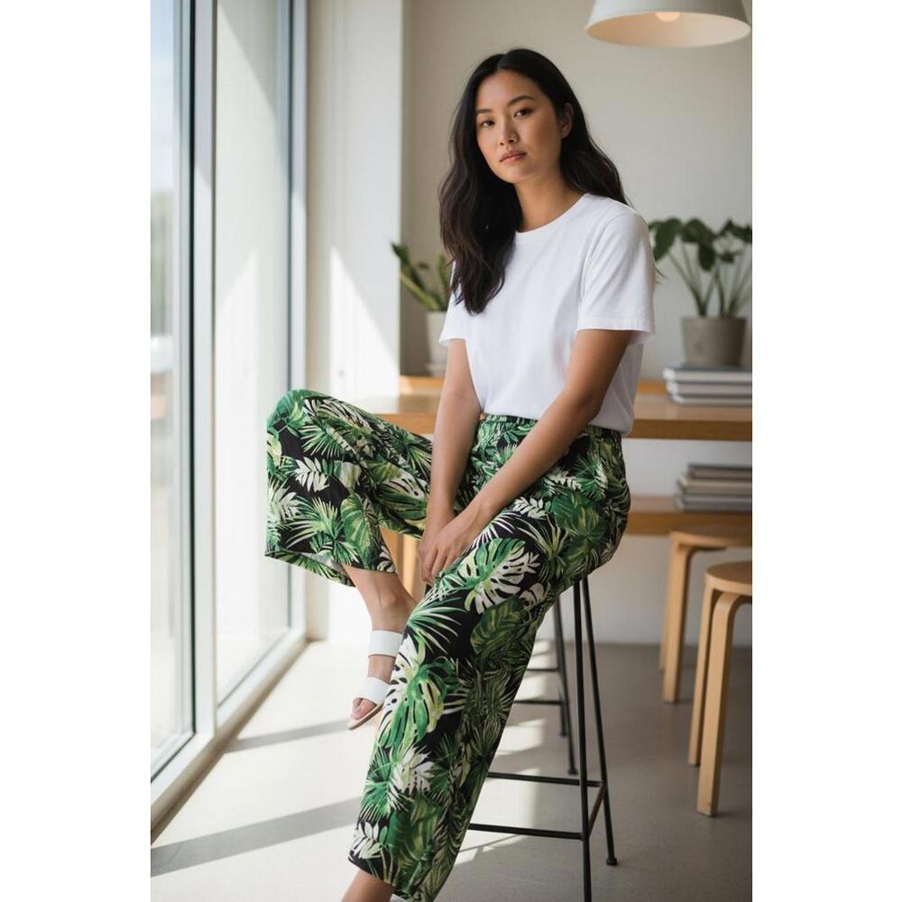 Philosophy Republic Clothing Women's Casual Wide-Leg Pants - Picture 2 of 9